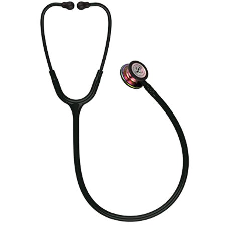 3M Classic Stethoscope 3M™ Littmann® Classic II™ Black 1-Tube 27 Inch Tube Double-Sided Chestpiece - Each - 5870-EA