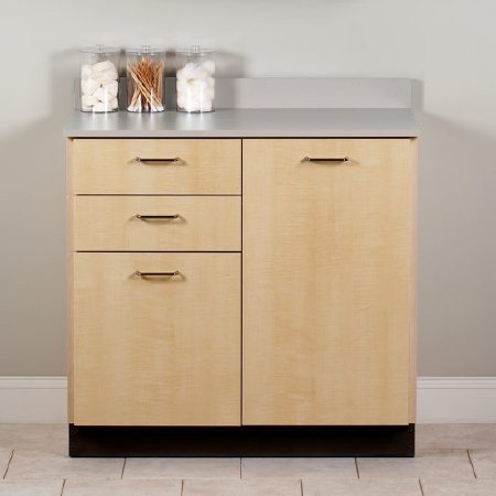Clinton Industries Base Cabinet Quick Care Floor Standing Laminate 2 Drawers 2 Shelves - Each - 8036-OAB-1GR-2GR-5B-EA