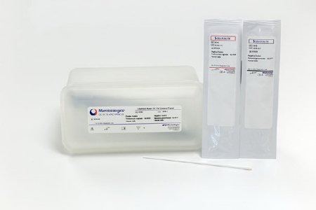 Microbiologics Inc Assayed Control Panel C. Difficile / Epi Positive Level / Negative Level - Each - 8200-EA