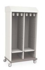 Intermetro Industries Mobile Catheter Storage Unit 27.9 X 42.5 X 83 Inch - Each - SXRD83MCATHTD-EA