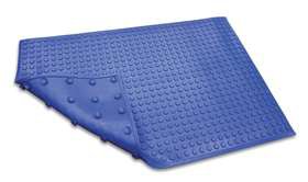 Alimed Antimicrobial Floor Mat Safe Mat 24 X 36 Inch Blue Biocera A - Each - 2970009046-EA