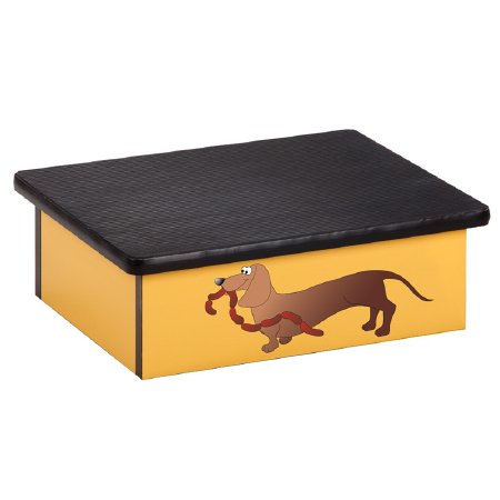 Clinton Industries Step Stool Pediatric 1 Step Wood Frame 7 Inch Step Height - Each - 10-AC-2-EA