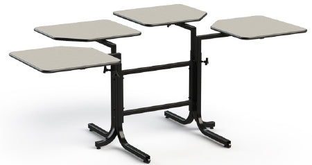 ComforTEK Seating Inc Wheelchair Accessible Table Butterfly Series Adjustable Height - Each - BFL-4-(2/2)-AM-EA