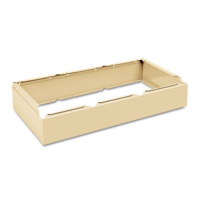 Tennsco Three Wide Closed Locker Base, 36w x 18d x 6h, Sand - Each - TNN-CLB3618SD-EA