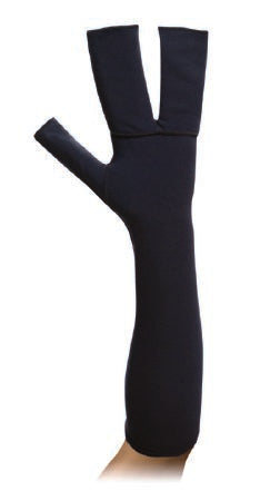 DJO Wrist and Finger Undersleeve Exos Black, 6.5 to 8 Inch - Pair - 897-50-1111-PR