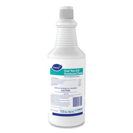 Lagasse Diversey™ Crew® Surface Disinfectant Cleaner Nonacidic Manual Squeeze Liquid 32 oz. Bottle Fresh Scent NonSterile - Case of 12 - DVO100925283-CS