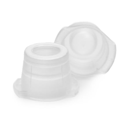McKesson McKesson Tube Closure Polyethylene Snap Cap Natural 12 mm / 13 mm / 16 mm (Universal) Fits Most 12mm, 13mm and 16mm Evacuated Glass Blood Collection Tubes and Plastic Test Tubes NonSterile - Bag of 1000 - 177-118115C-BG