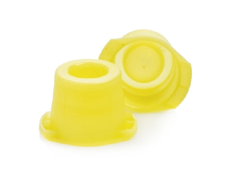 McKesson McKesson Tube Closure Polyethylene Snap Cap Yellow 12 mm / 13 mm / 16 mm (Universal) Fits Most 12mm, 13mm and 16mm Evacuated Glass Blood Collection Tubes and Plastic Test Tubes NonSterile - Bag of 1000 - 177-118115Y-BG