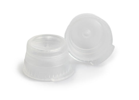 McKesson McKesson Tube Closure Polyethylene Snap Cap Natural 13 mm For Use with 13 mm Blood Drawing Tubes, Glass Test Tubes, Plastic Culture Tubes NonSterile - Bag of 1000 - 177-113146C-BG