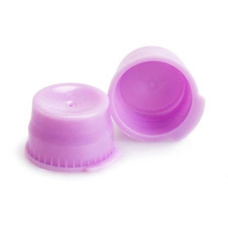 McKesson McKesson Tube Closure Polyethylene Snap Cap Lavender 13 mm For Use with 13 mm Blood Drawing Tubes, Glass Test Tubes, Plastic Culture Tubes NonSterile - Bag of 1000 - 177-113146L-BG