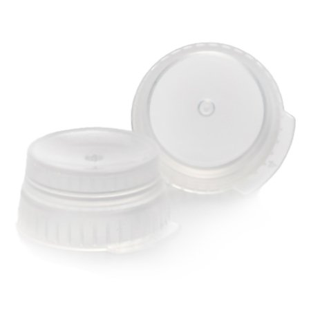 McKesson McKesson Tube Closure Polyethylene Snap Cap Natural 16 mm For Use with 16 mm Blood Drawing Tubes, Glass Test Tubes, Plastic Culture Tubes NonSterile - Bag of 1000 - 177-113148C-BG