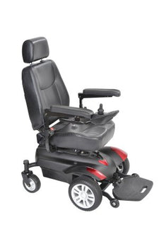 Drive Medical Power Wheelchair Drive 18 Inch Seat Width 300 lbs. Weight Capacity - Each - TITANAXS-18CS-EA