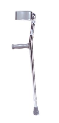 Fabrication Enterprises Forearm Crutches Fabrication Enterprises Tall Adult Aluminum Frame 300 lbs. Weight Capacity - Pair - 43-2060-PR