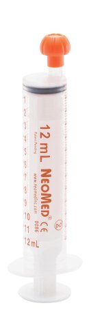 Avanos Medical Sales LLC Oral Medication Syringe NeoMed® Oral Tip Without Safety - Case of 500 - BC-S12EO-CS