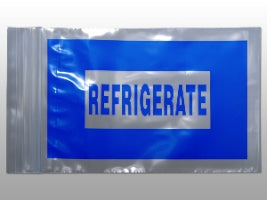 Elkay Plastics Reclosable Refrigerate Bag 12 X 15 Inch LDPE Clear / Blue Seal Top Closure - Pack of 100 - F21215BREF-PK