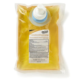 Medline Antibacterial Soap HealthGuard Foaming 1,000 mL Dispenser Refill Bag Citrus Scent - Case of 6 - KUT68941MEDA-CS