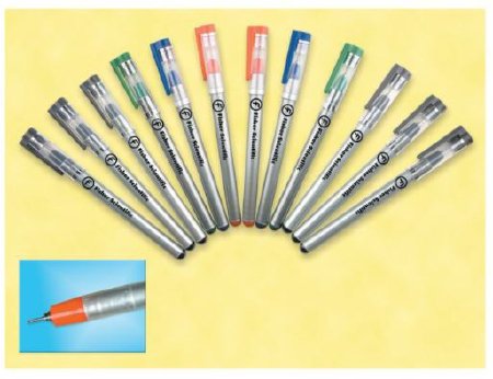 Fisher Scientific Permanent Marker Fisherbrand™ Control Company Red Ink Cap - Pack of 1 - 13-383D-PK