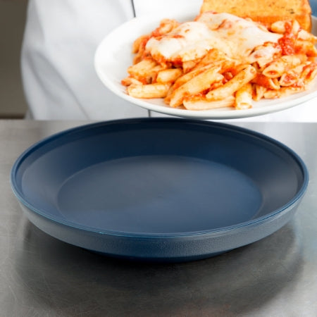 Culinary Depot Inc Base Dinex® Midnight Blue Reusable Polystyrene 1-7/8 X 6-3/4 X 9-1/2 Inch - Case of 12 - DX107750-CS