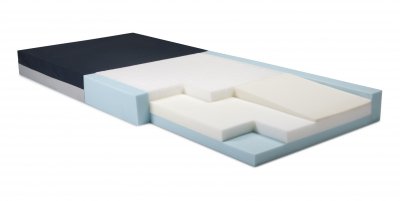 Graham-Field Bed Mattress With Raised Bolsters Lumex® Select Comfort 600 Series Pressure Redistribution Type 42 X 80 X 6 Inch - Each - C600RB-4280-EA