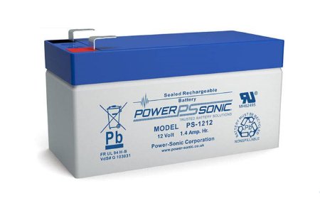 Bulbtronics Sealed Lead Acid Battery Pack Power-Sonic® 12V Rechargeable 1 Pack - Each - 0003753-EA