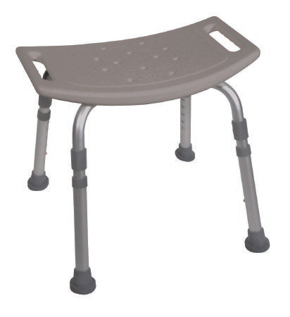 Fabrication Enterprises Bath Bench Fabrication Enterprises Without Arms Aluminum Frame Without Backrest 300 lbs. Weight Capacity - Each - 43-2402-EA