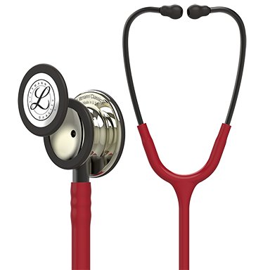 3M Classic Stethoscope 3M™ Littmann® Burgundy 1-Tube 27 Inch Tube Double Sided Chestpiece - Each - 5864-EA