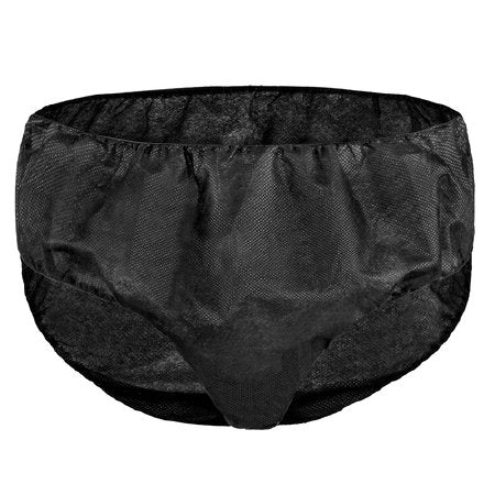 The Systems Group Examination Brief Black Small / Medium Disposable - Case of 250 - SPA-14-CS