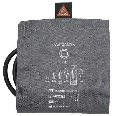 Midmark Reusable Blood Pressure Cuff GAMMA® 35 to 41 cm Arm Nylon Cuff Large Adult Cuff - Box of 1 - M-000-09-706-166-BX