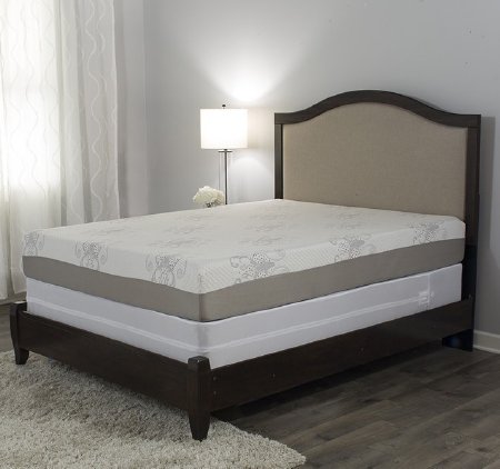 Protect A Bed Mattress Cover Protect-A-Bed® 76 X 80 X 18 Inch Knit Polyester Fabric For King Sized Mattresses - Case of 8 - 83118-HEAL-CS