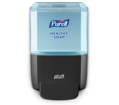 GOJO Soap Dispenser Purell® ES4 Graphite ABS Plastic Manual Push 1200 mL Wall Mount - Case of 1 - 5034-01-CS
