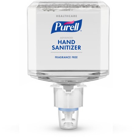 GOJO Hand Sanitizer Purell® Healthcare Advanced 1,200 mL Ethyl Alcohol Foaming Dispenser Refill Bottle - Case of 2 - 5051-02-CS