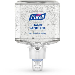 GOJO Hand Sanitizer Purell® Healthcare Advanced 1,200 mL Ethyl Alcohol Gel Dispenser Refill Bottle - Case of 2 - 5063-02-CS