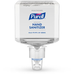 GOJO Hand Sanitizer Purell® Healthcare Advanced 1,200 mL Ethyl Alcohol Foaming Dispenser Refill Bottle - Case of 2 - 6453-02-CS