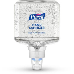 GOJO Hand Sanitizer Purell® Healthcare Advanced 1,200 mL Ethyl Alcohol Gel Dispenser Refill Bottle - Case of 2 - 6463-02-CS