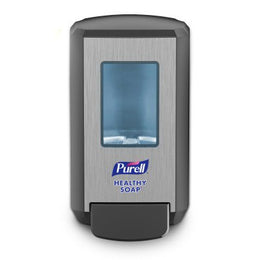 GOJO Soap Dispenser Purell® CS4 Graphite ABS Plastic Manual Push 1250 mL Wall Mount - Case of 1 - 5134-01-CS
