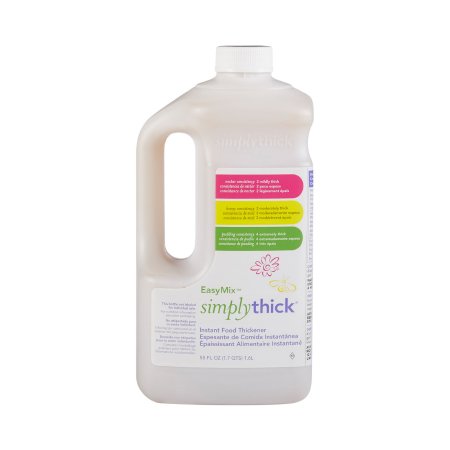 Simply Thick Food and Beverage Thickener SimplyThick® Easy Mix 1.6 Liter Pump Bottle Unflavored Gel IDDSI Level 2 Mildly Thick - Box of 1 - ST2LBOTTLE-BX