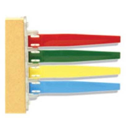 Unimed - Midwest Exam Room Signal Flag Wall Mount 4 Flag - Each - CFID169004-EA
