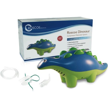 Roscoe Medical Roscoe Medical Compressor Nebulizer System Small Volume Medication Cup Pediatric Aerosol Mask Delivery - Each - NEB-DINO-EA