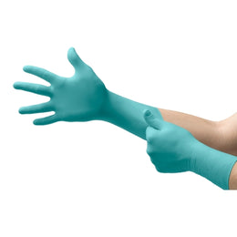 Microflex Medical Exam Glove MICROFLEX® N89 X-Large NonSterile Nitrile Extended Cuff Length Fully Textured Blue Not Rated - Case of 1000 - N894-CS