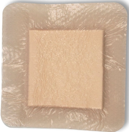 Dynarex Silver Foam Dressing SiliGentle™ AG 6 X 6 Inch Square Sterile - Case of 50 - 3086-CS