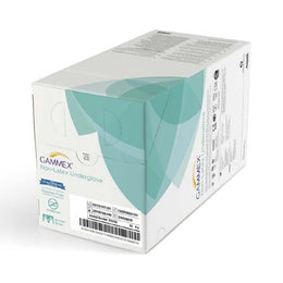 Ansell Surgical Underglove GAMMEX® Non-Latex Underglove Size 9 Sterile Polychloroprene Standard Cuff Length Micro-Textured Green Chemo Tested - Case of 200 - 340060090-CS