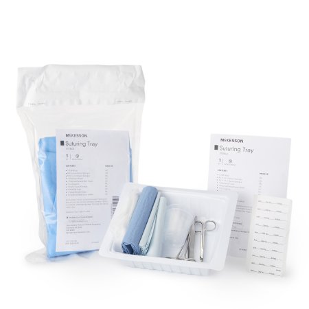 McKesson Suture Tray McKesson - Case of 20 - 82768-CS