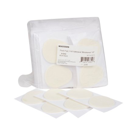McKesson Protective Pad McKesson Size 106 - Large Adhesive Foot - Case of 2000 - 9215-CS