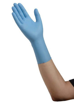 Cardinal Exam Glove Cardinal Health™ X-Large NonSterile Nitrile Extended Cuff Length Smooth Blue Chemo Tested - Case of 1000 - N8854XPB-CS