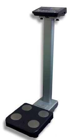 Tanita Total Body Composition Analyzer Stand On Tanita® Digital Display 600 lbs. Black / Silver - Each - DC-430U WITH COLUMN-EA