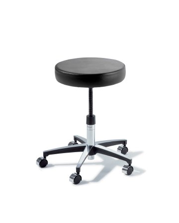 Midmark Manual Screw Adjust Stool Ritter® 274 Classic Series Backless Screw Adjust, Manual Seat Height Adjustment 5 Casters Oasis - Each - 274-001-843-EA
