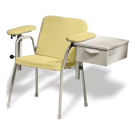Midmark Blood Drawing Chair Ritter® 281 Double Fixed Armrest Citrus - Each - 281-012-849-EA
