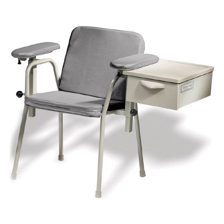 Midmark Blood Drawing Chair Ritter® 281 Double Fixed Armrest Stone - Each - 281-012-865-EA