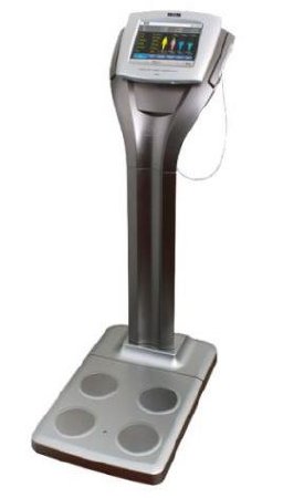 Tanita Total Body Composition Analyzer Stand On Tanita® Touchscreen Display 660 lbs. Black / Silver - Each - MC-980UPLUS-EA