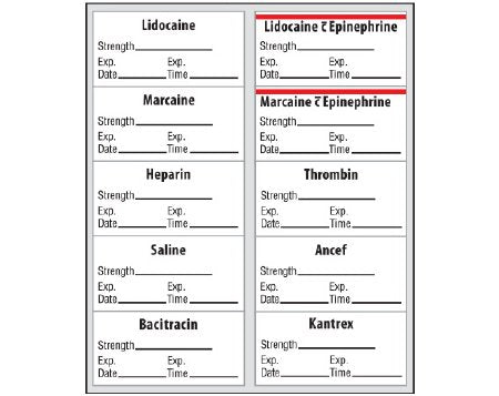Shamrock Scientific Drug Label Shamrock - Pack of 1 - SORS-1-PK